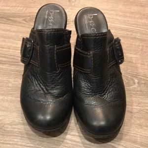 BOC leather clogs -size 9